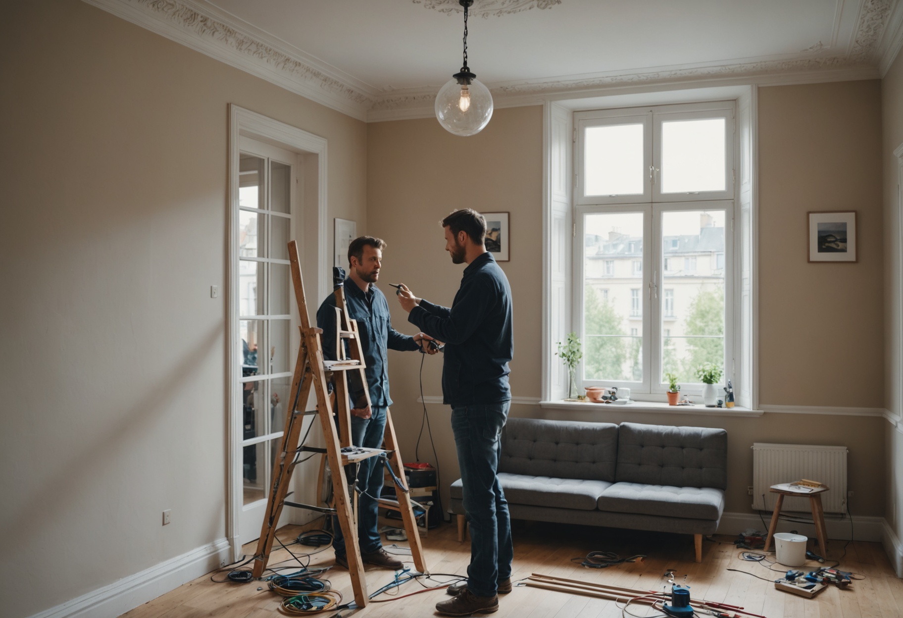 Rénovation appartement - renovation-salon